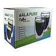 Alapure Coffee Verres thermo à double paroi ALA-GLS21